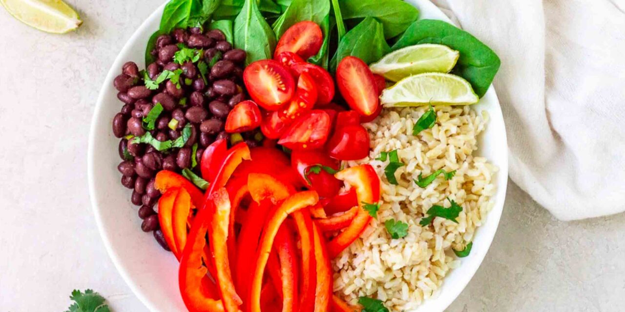 Cilantro Lime Black Bean Rice Bowl