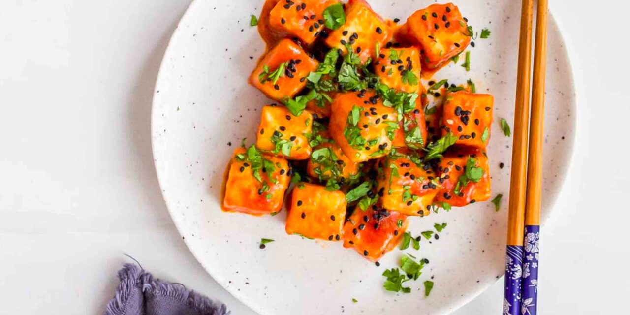 Crispy Sweet & Sour Tofu