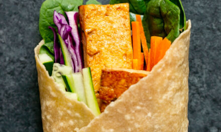 Tofu Veggie Wrap
