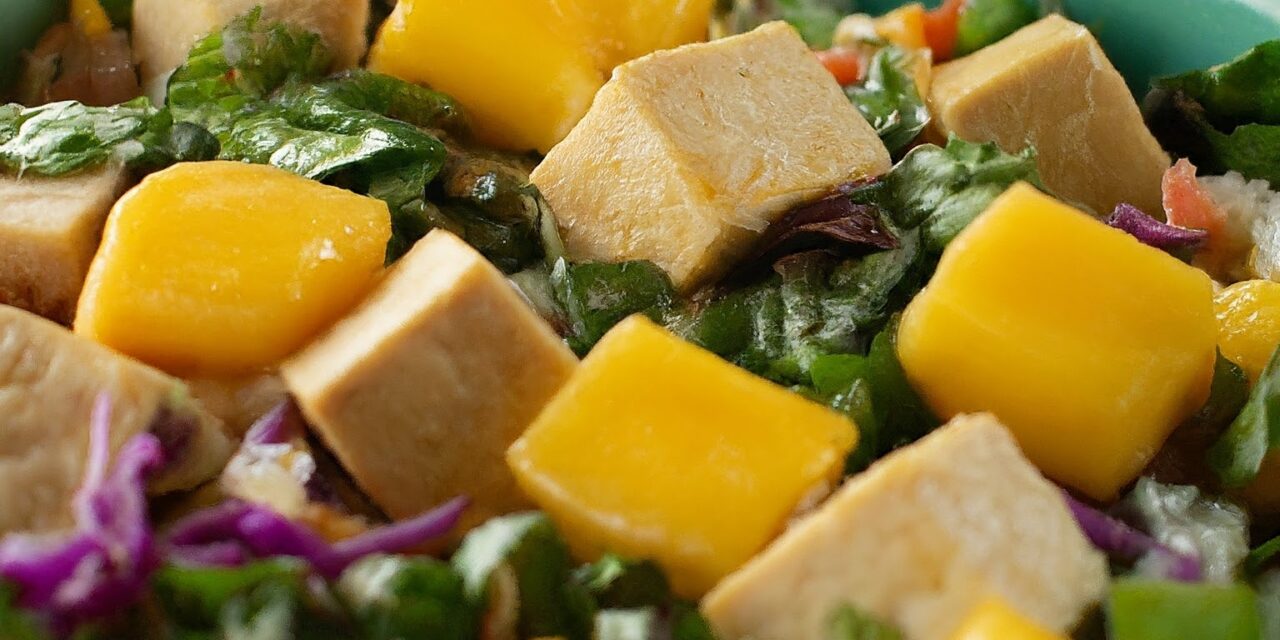 Tropical Tofu Mango Bowl