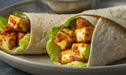 Flavorful Paneer Wraps