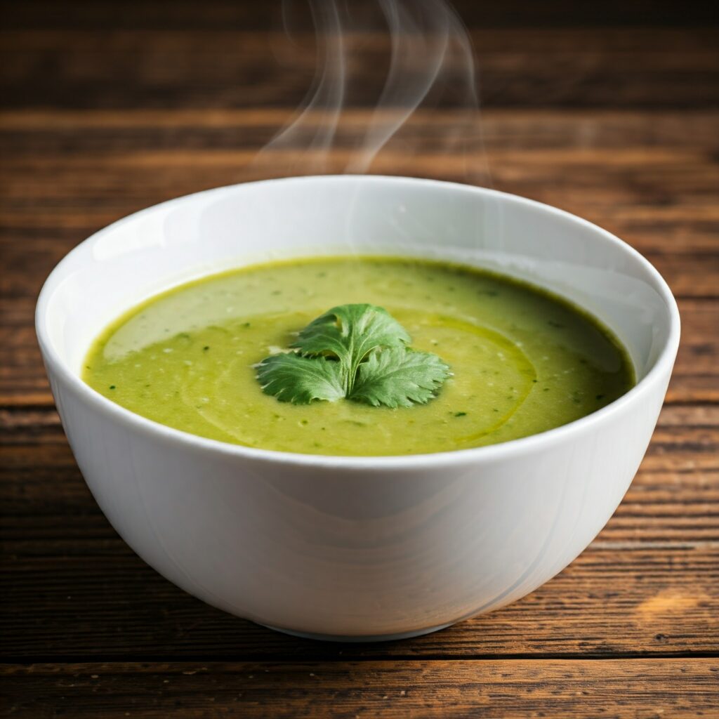 Velvety Zucchini Basil Soup