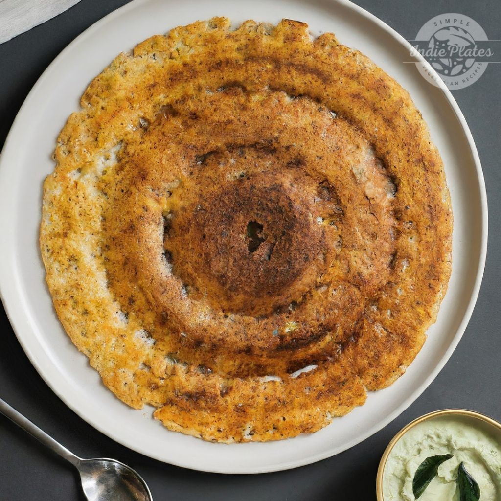 Cabbage-Onion Dosa
