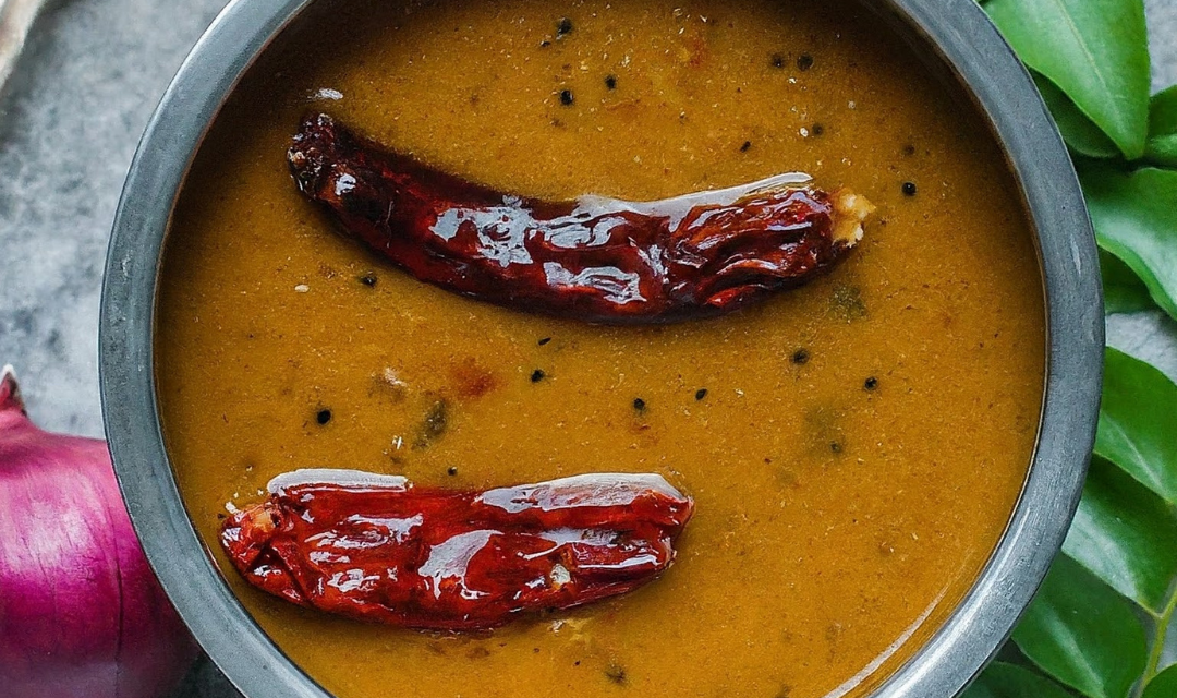 Spicy Tamarind Kuzhambu