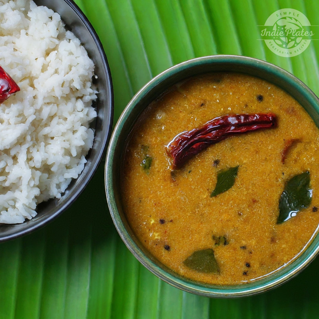 Spicy Tamarind Kuzhambu